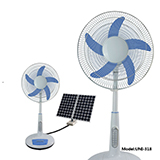 Solar powered 12v dc fan