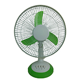 Solar dc standing fan