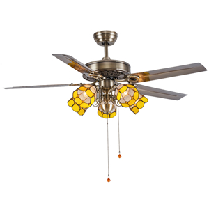 Decorative ceiling fan with lights