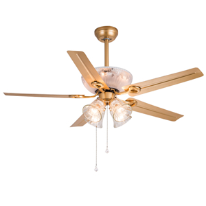 Retro decorative ceiling fan