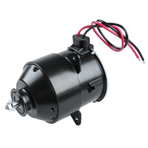 Electric motor cooling fan