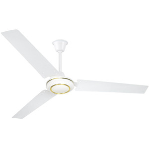 Solar ceiling fan