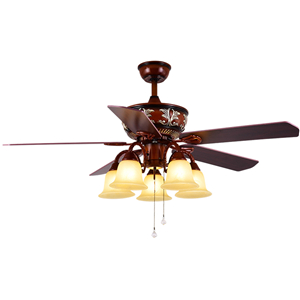 Pull chain classical air cooling ceiling fan for cottage