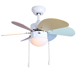 Minimalist fashion ceiling fans with light