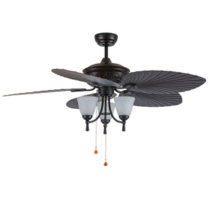 Ceiling fan with ABS blades