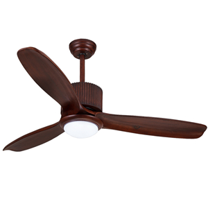 Air cooling ceiling fan with lamps
